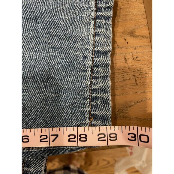 VTG. 90s Burry Lane Jeans‎ Womens 16 Plaid Flannel Lined High Rise Outdoors Camp - Picture 7 of 9